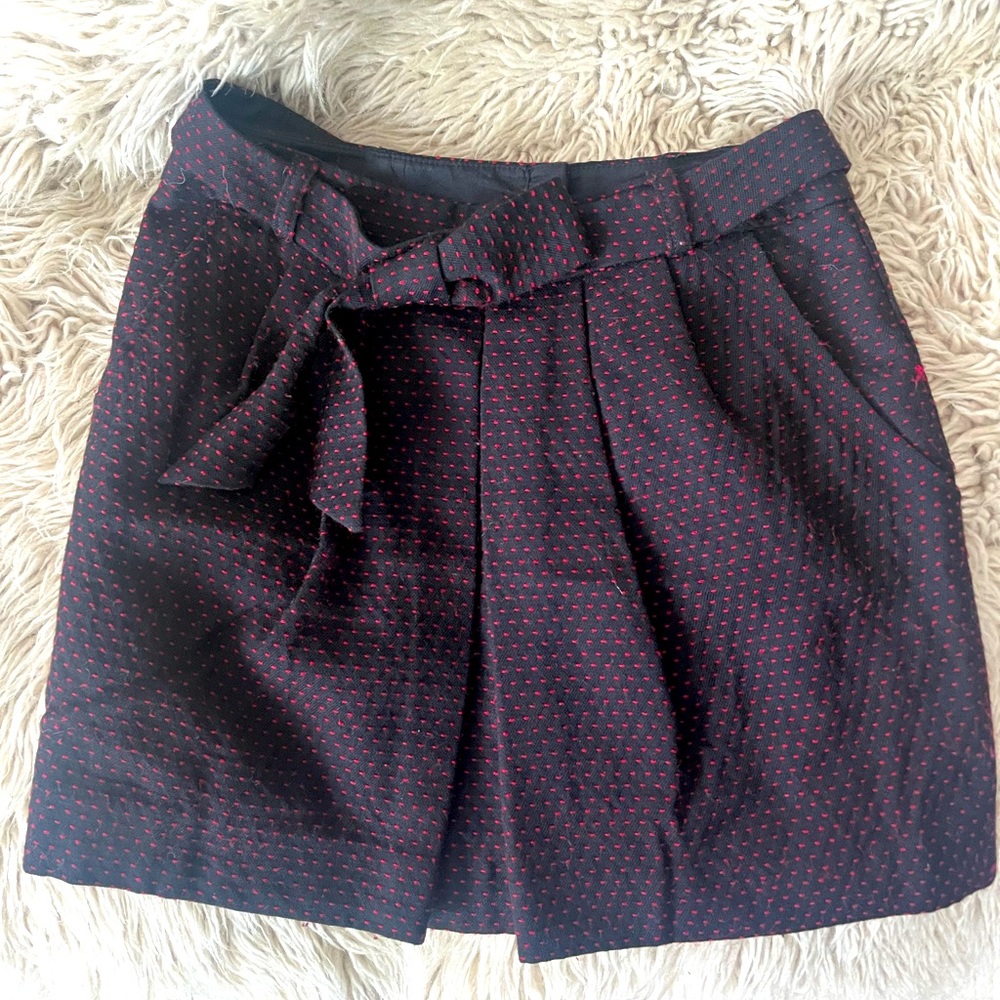 Nanette Lapore wool mini skirt